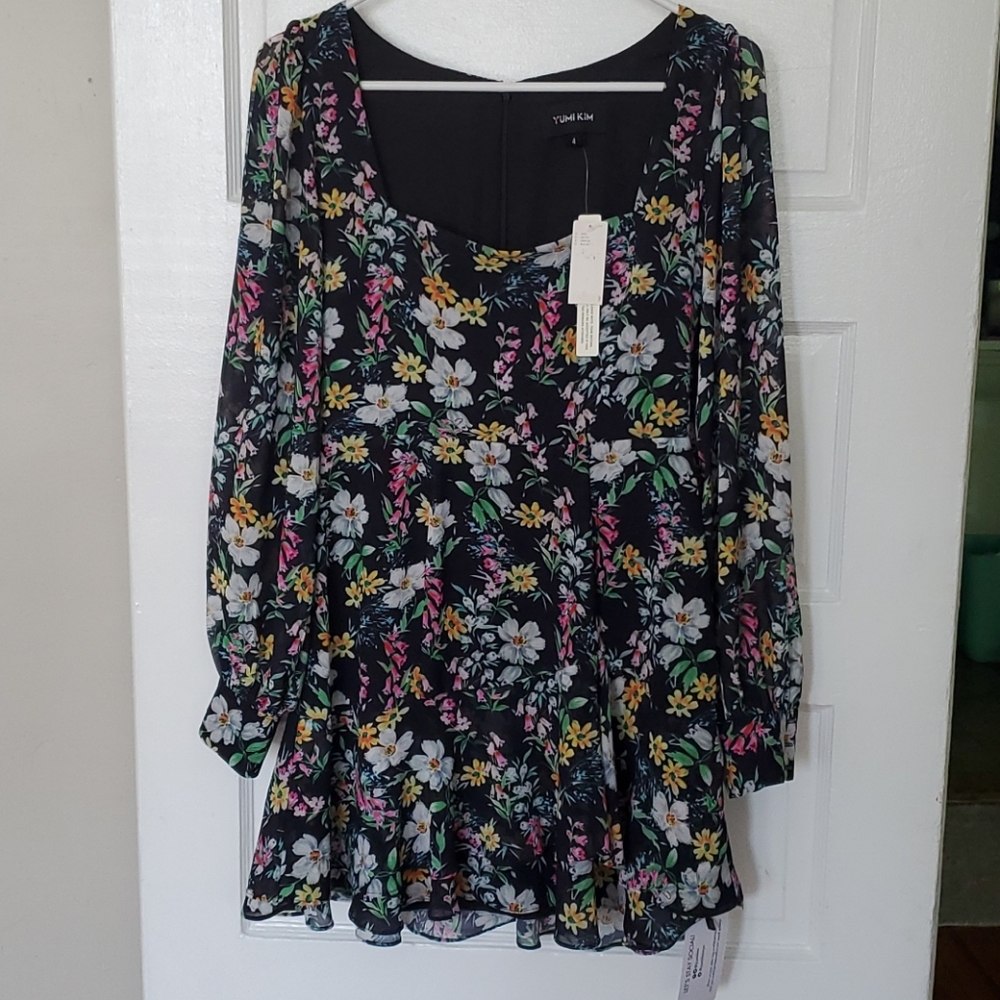 NWT Yumi Kim floral blouse size 4